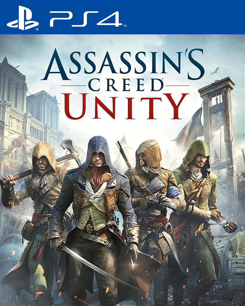 Assassins Creed Unity PS4 Mídia Digital