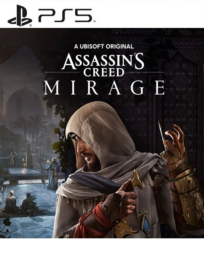 ASSASSINS CREED MIRAGE PS5 MÍDIA DIGITAL