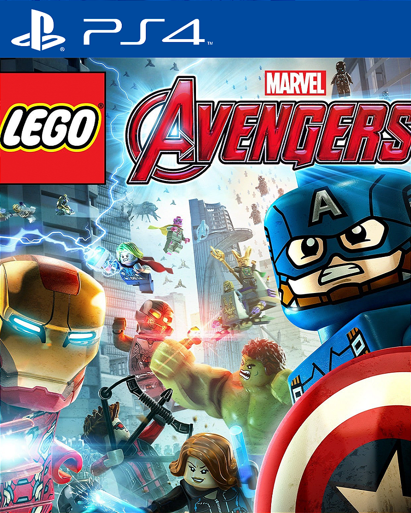 LEGO MARVEL AVENGERS PS4 MÍDIA DIGITAL