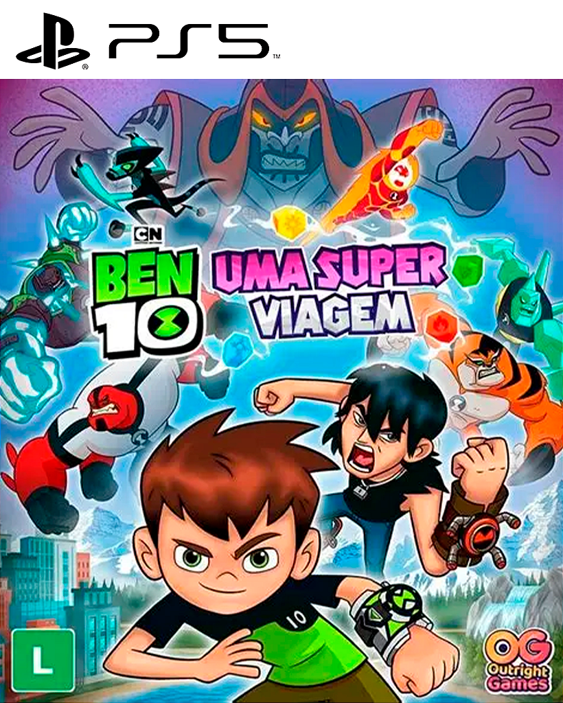 Ben 10: Uma super viagem PS5 Mídia Digital