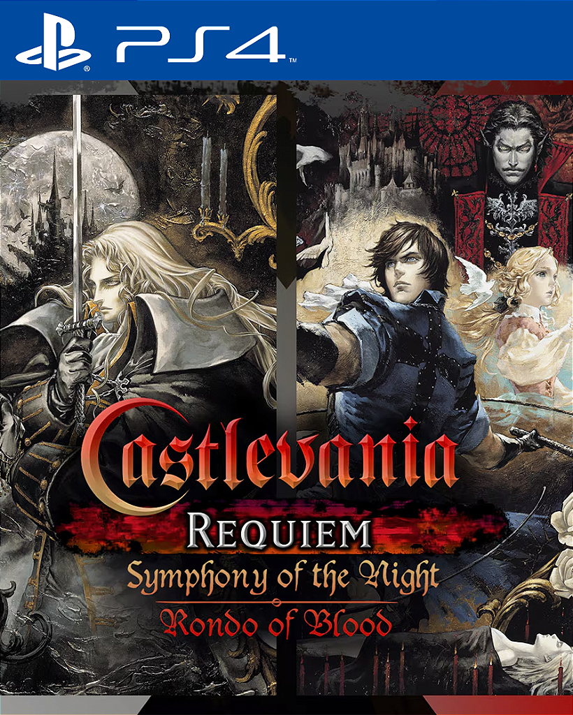 Castlevania Requiem: Symphony of the Night & Rondo of Blood PS4 Mídia Digital