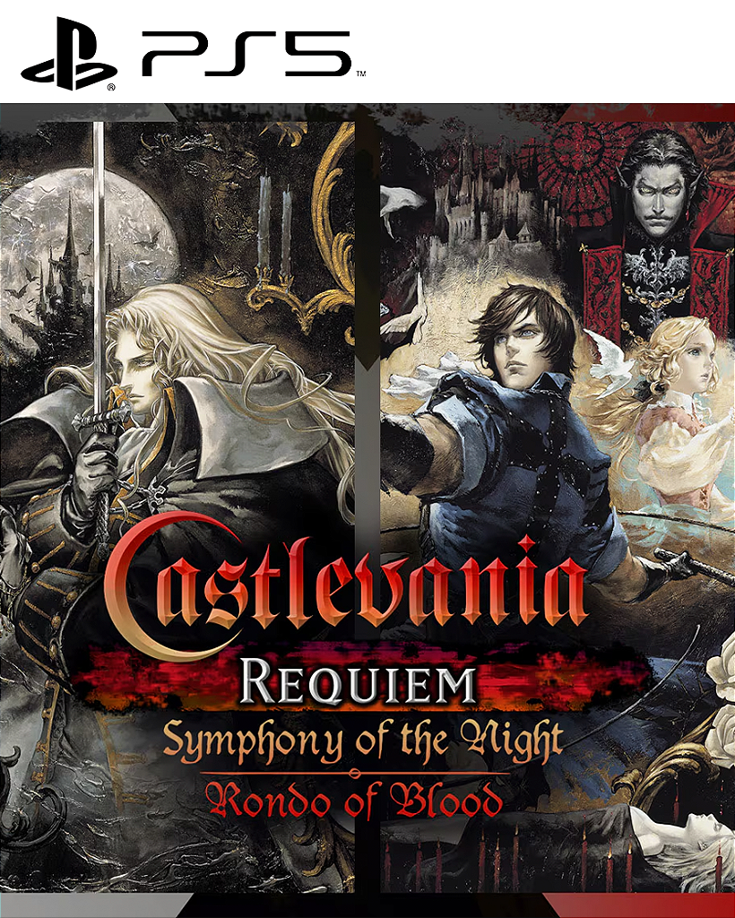 Castlevania Requiem: Symphony of the Night & Rondo of Blood PS5 Mídia Digital