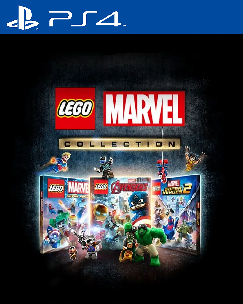 Coleção LEGO Marvel PS4 Mídia Digital