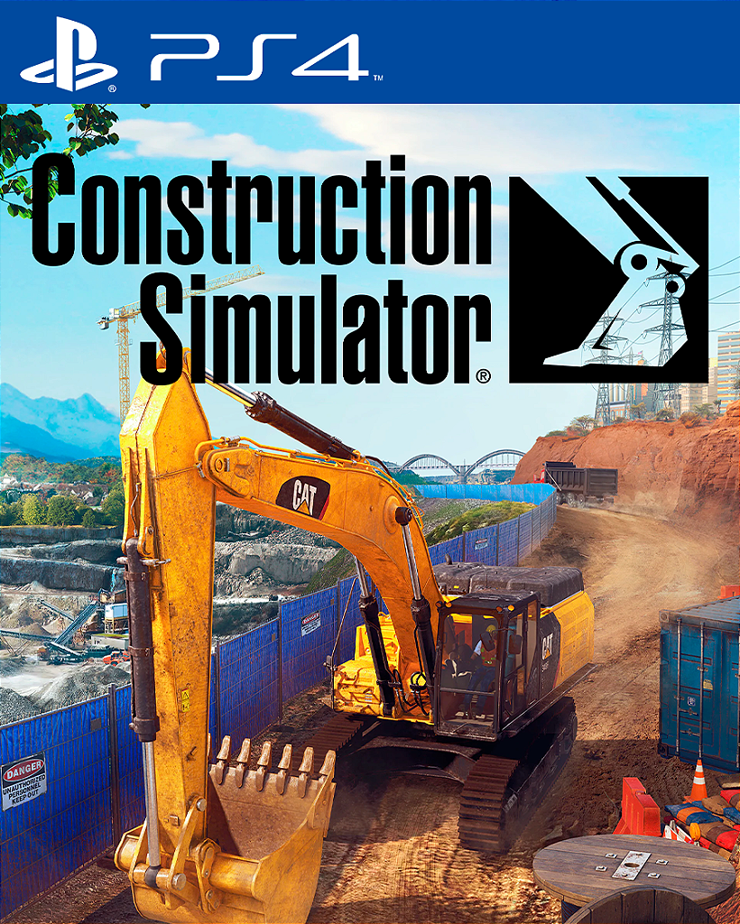 Construction Simulator PS4 Mídia Digital