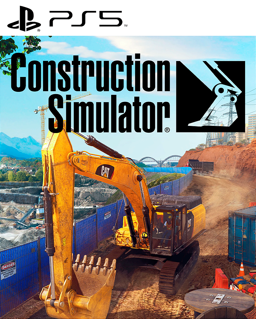 Construction Simulator PS5 Mídia Digital