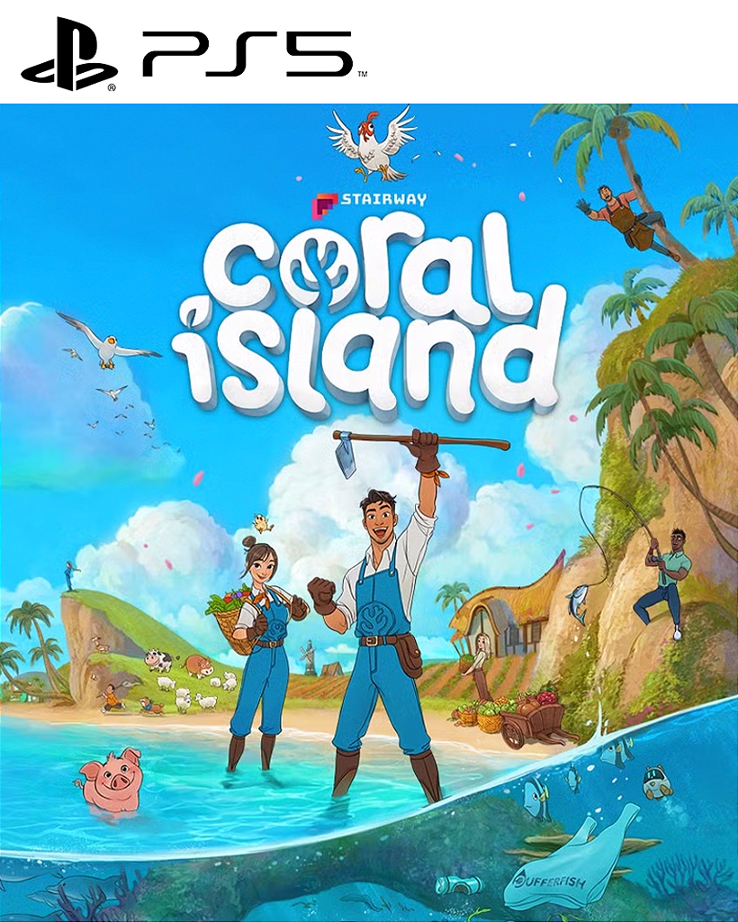 Coral Island PS5 Mídia Digital