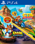 Crash Bandicoot N. Sane Trilogy + CTR Nitro-Fueled PS4 Mídia Digital
