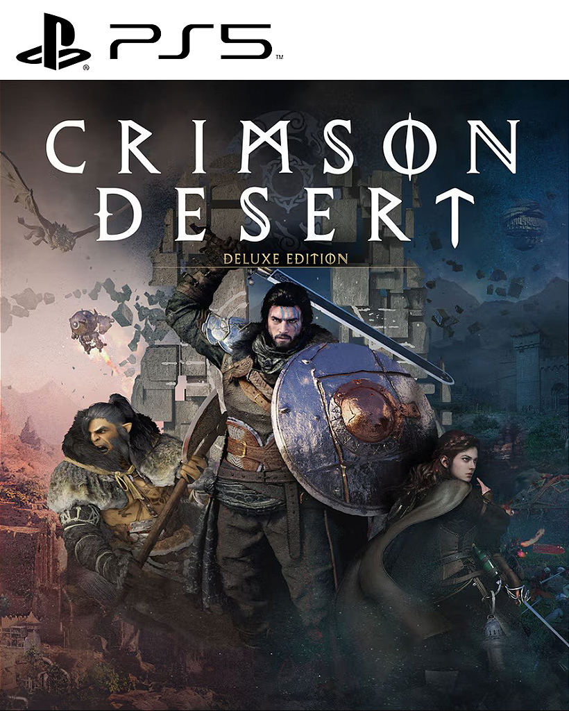 Crimson Desert Deluxe Edition Ps5 Mídia Digital