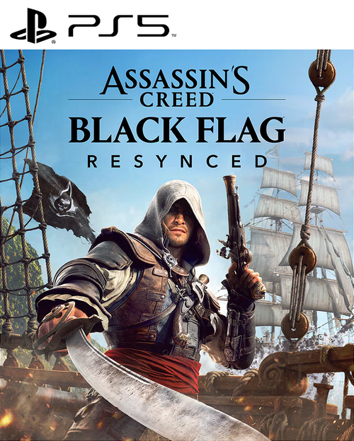 ASSASSIN’S CREED BLACK FLAG RESYNCED PS5 Mídia Digital