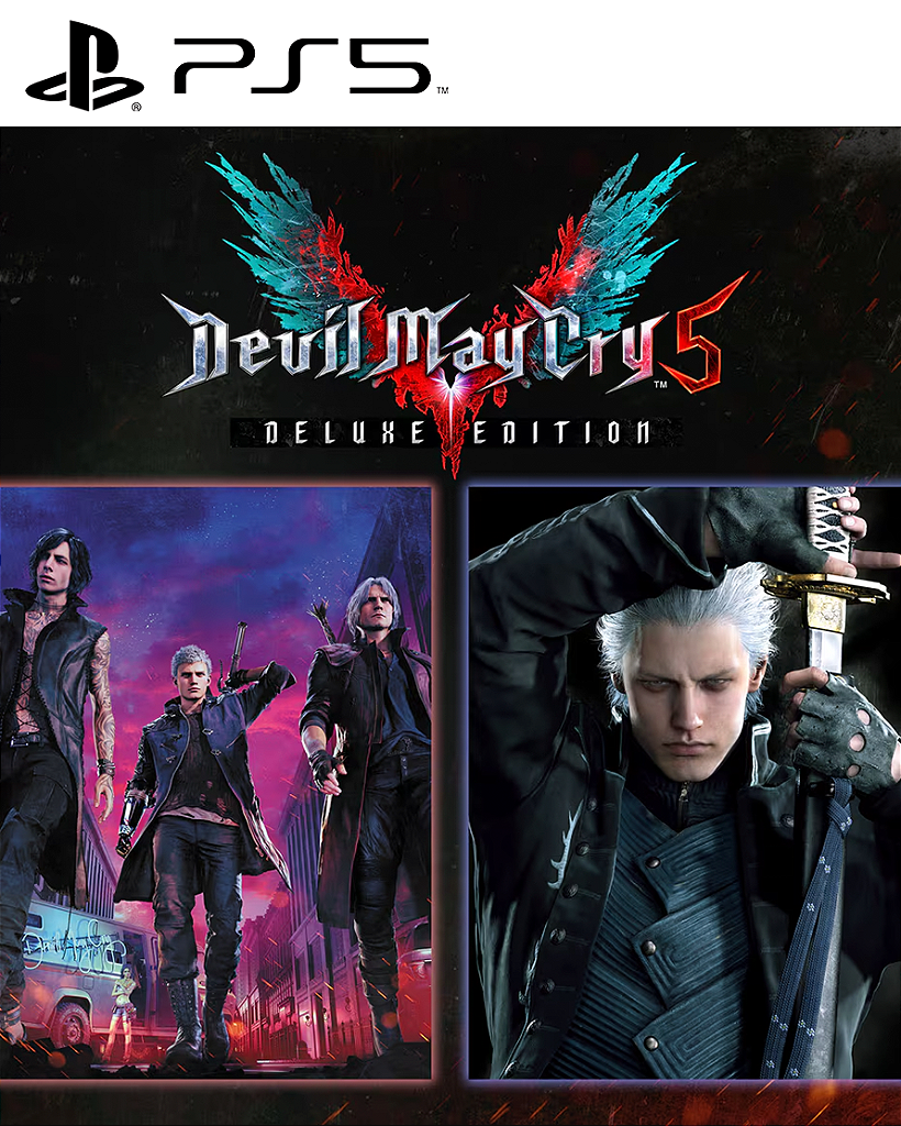 Devil May Cry 5 Deluxe Edition + Vergil Ps5 Mídia Digital