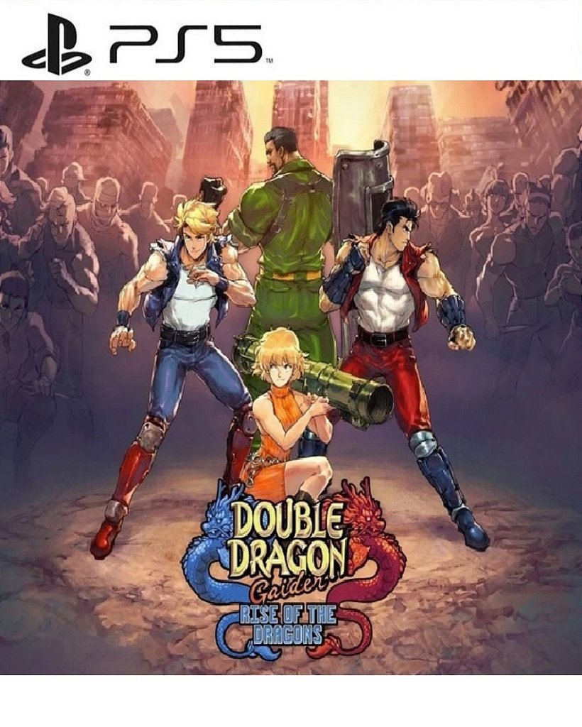 Double Dragon Gaiden Rise of the Dragons PS5 Mídia Digital