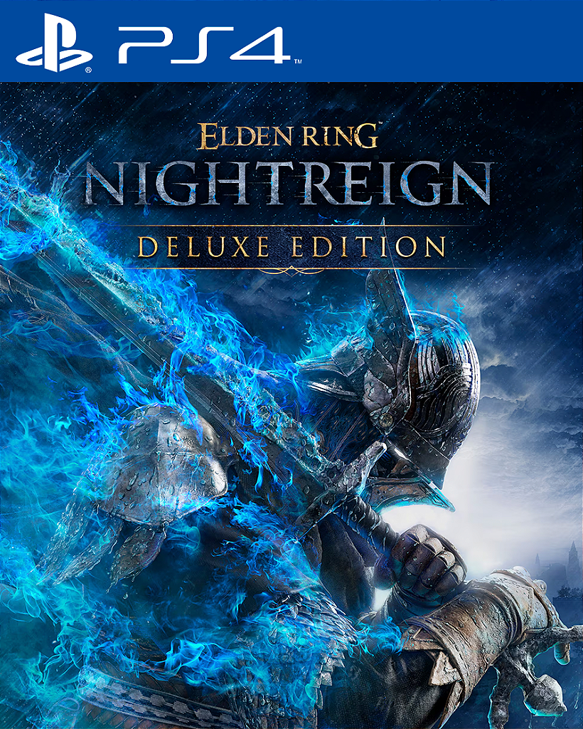 ELDEN RING NIGHTREIGN Deluxe Edition PS4 Mídia Digital