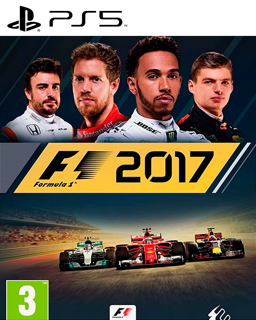 Formula 1 F1 2017 PS5 Mídia Digital