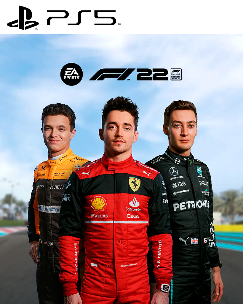 F1 22 PS5 Mídia Digital