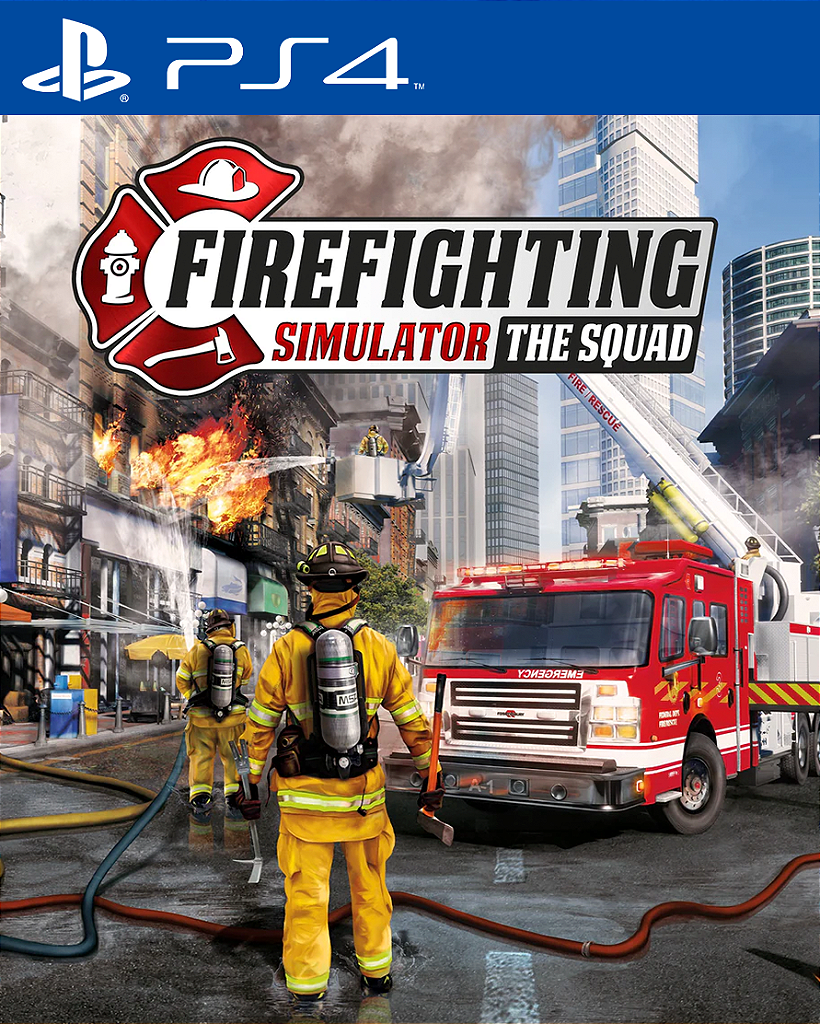Firefighting Simulator - The Squad PS4 Mídia Digital
