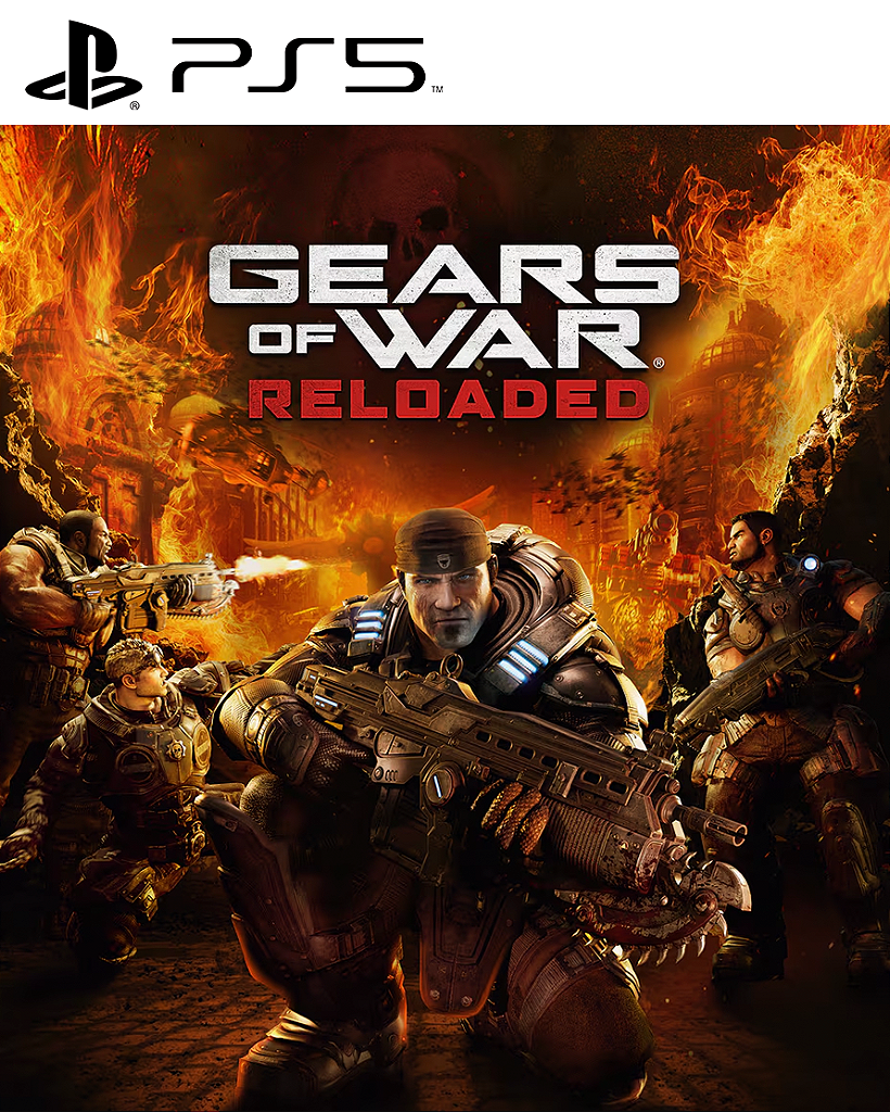 Gears of War Reloaded Ps5 Mídia Digital