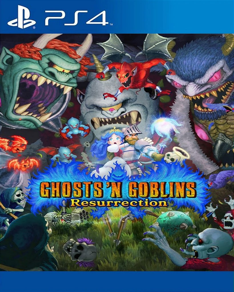 Ghosts n Goblins Resurrection PS4 Mídia Digital