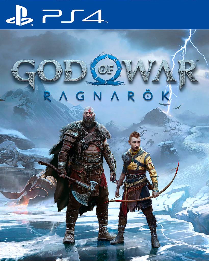 God of War Ragnarok PS4 Mídia Digital