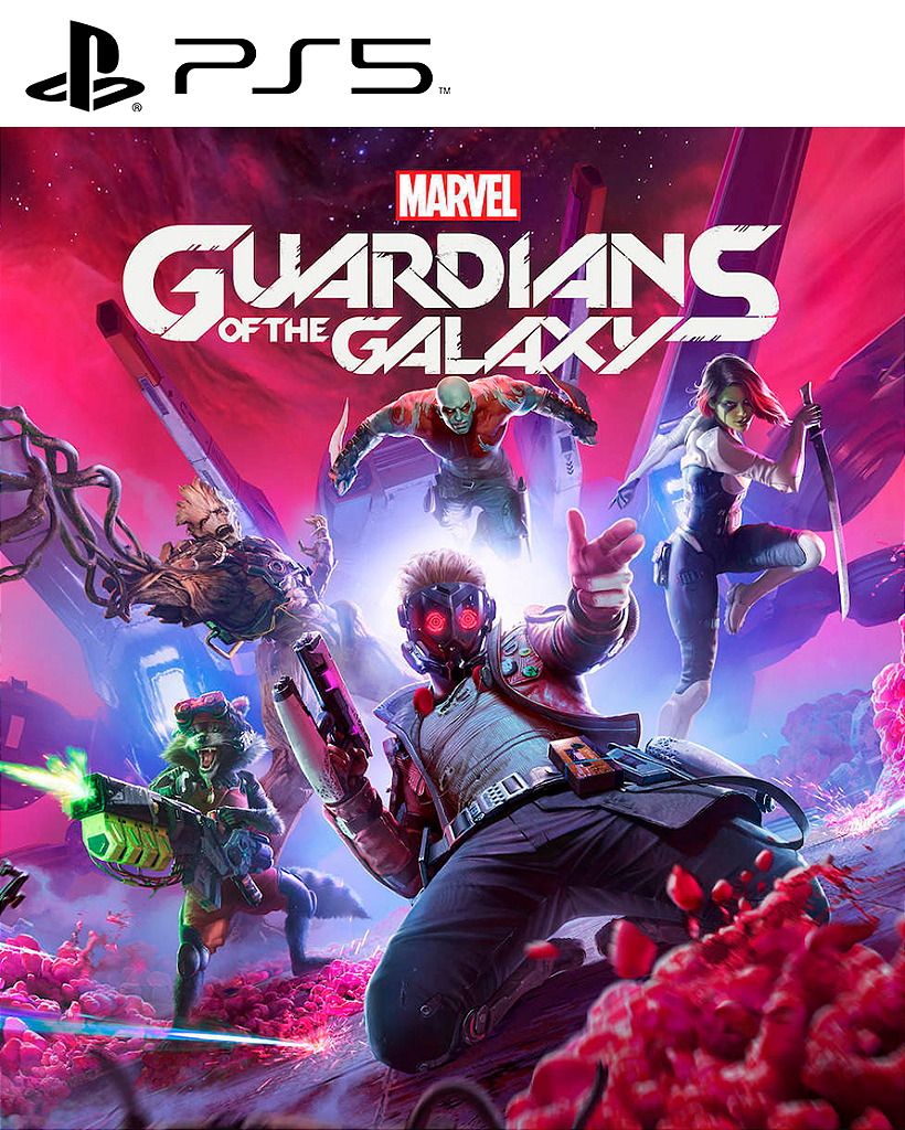 Marvel Guardiões da Galáxia Ps5 Mídia Digital