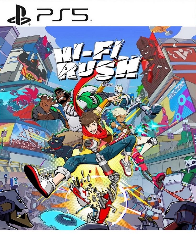 Hi-Fi Rush PS5 Mídia Digital