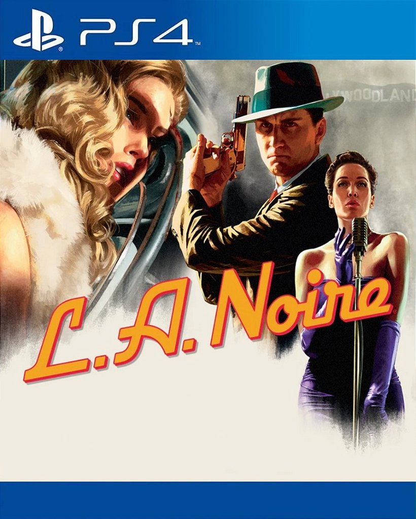 LA Noire PS4 Mídia Digital