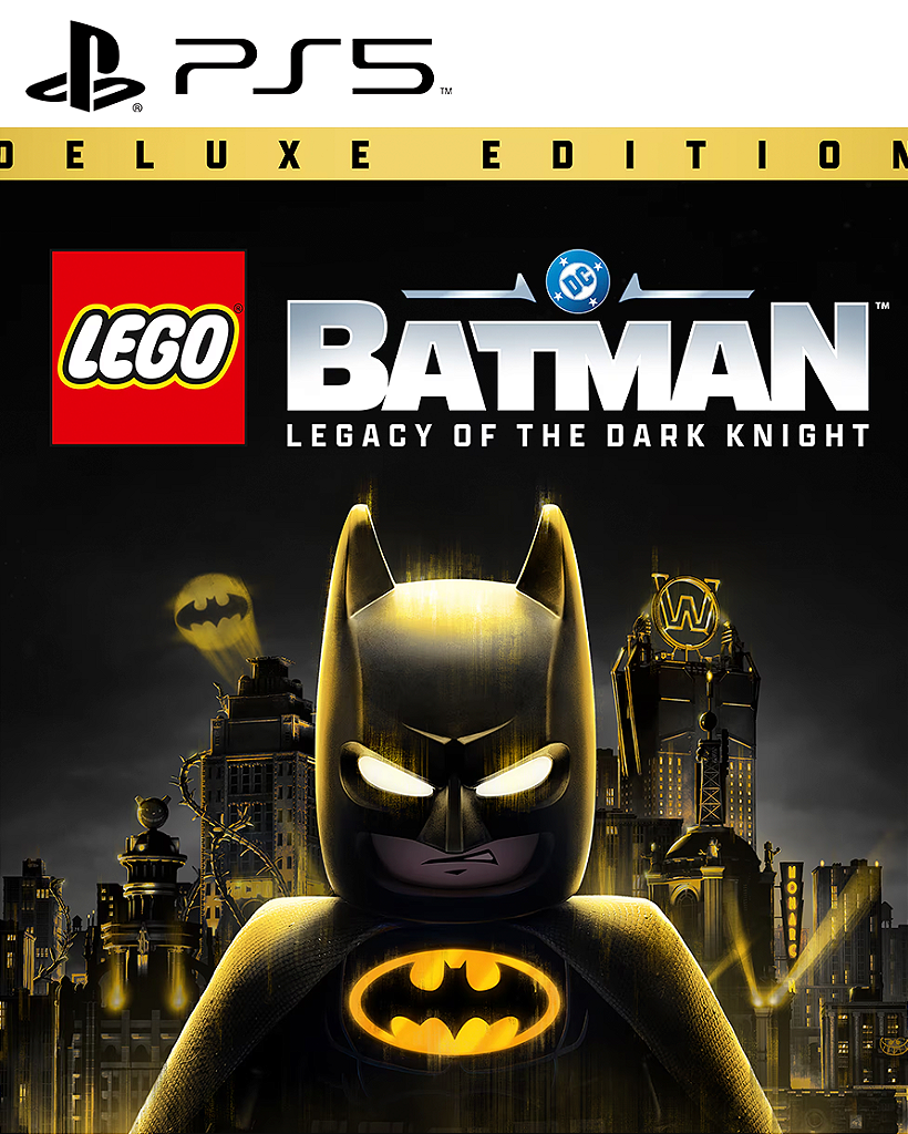 LEGO Batman: O Legado do Cavaleiro das Trevas Deluxe Edition PS5 Mídia Digital