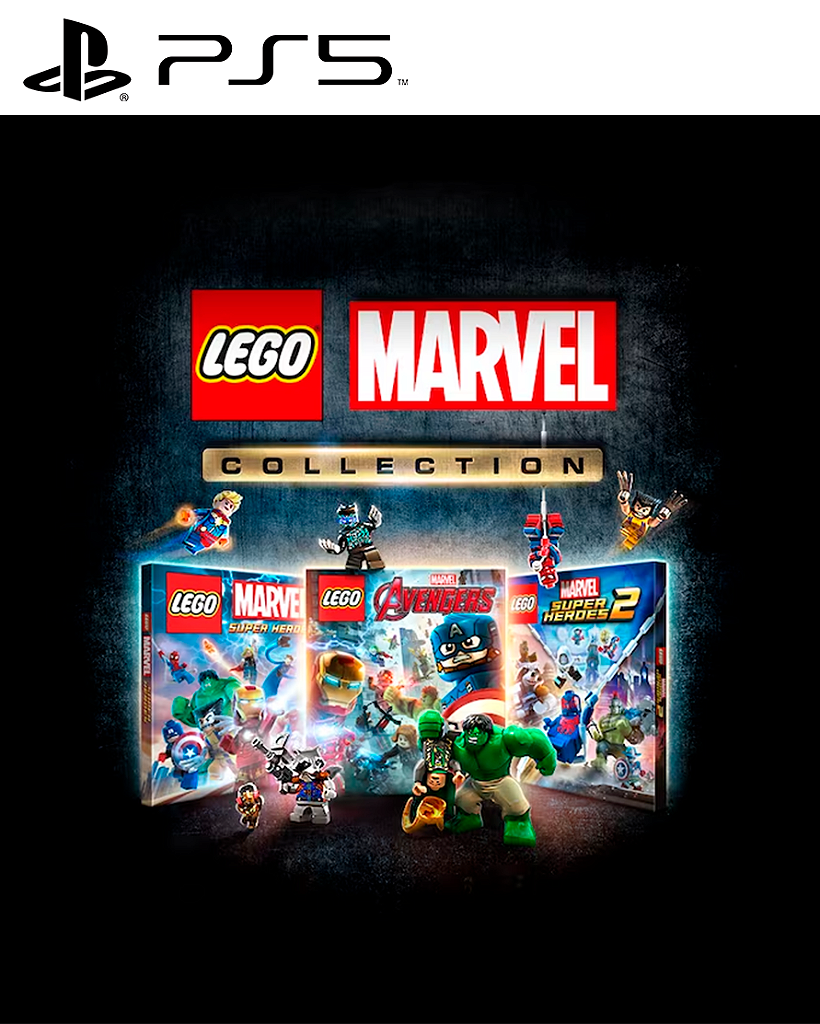 Coleção LEGO Marvel PS5 Mídia Digital