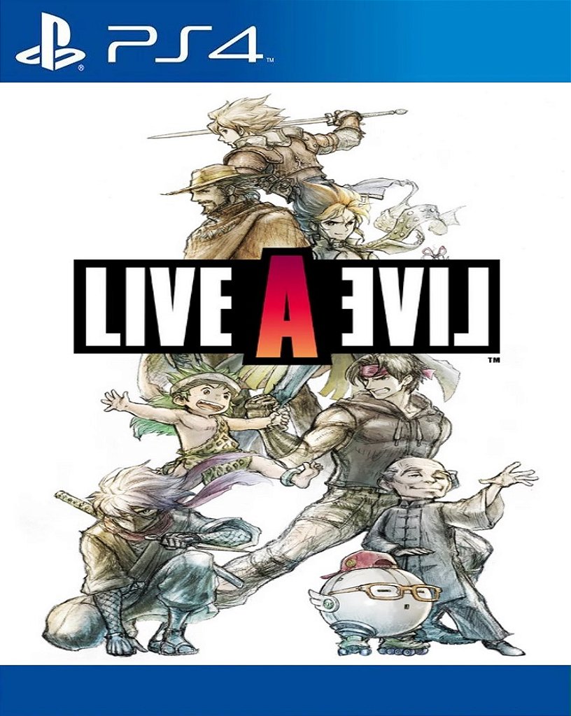 Live a Live PS4 Mídia Digital
