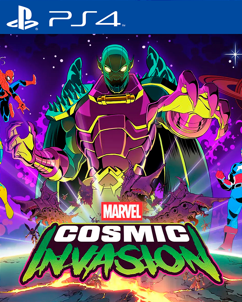 MARVEL Cosmic Invasion PS4 Mídia Digital