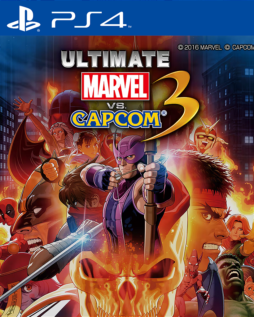 Ultimate Marvel vs. Capcom 3 PS4 MÍDIA DIGITAL