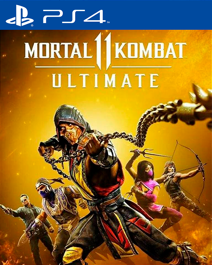 Mortal Kombat 11 Ultimate Edition PS4 Mídia Digital