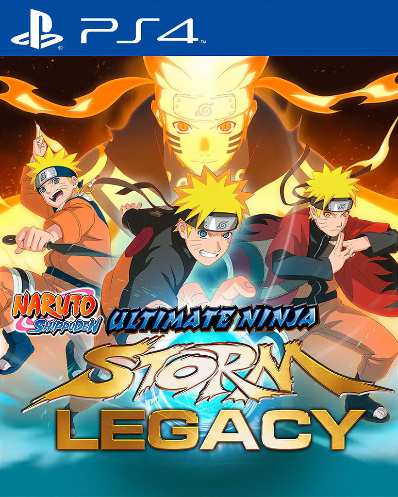 Naruto Shippuden: Ultimate Ninja Storm Legacy PS4 Mídia Digital