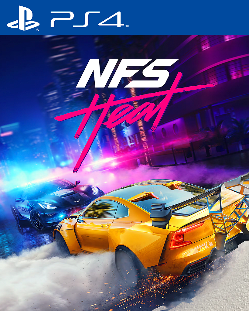 Need for Speed Heat PS4 Mídia Digital
