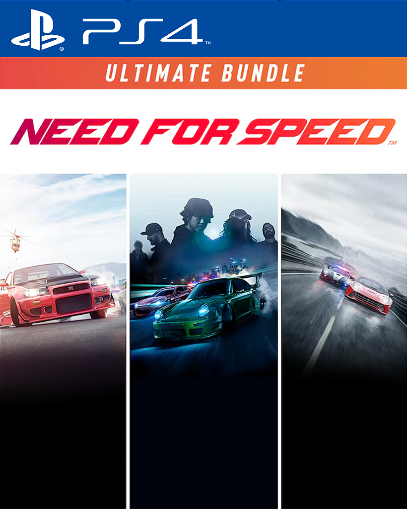 Need for Speed Conjunto Ultimate PS4 Mídia Digital