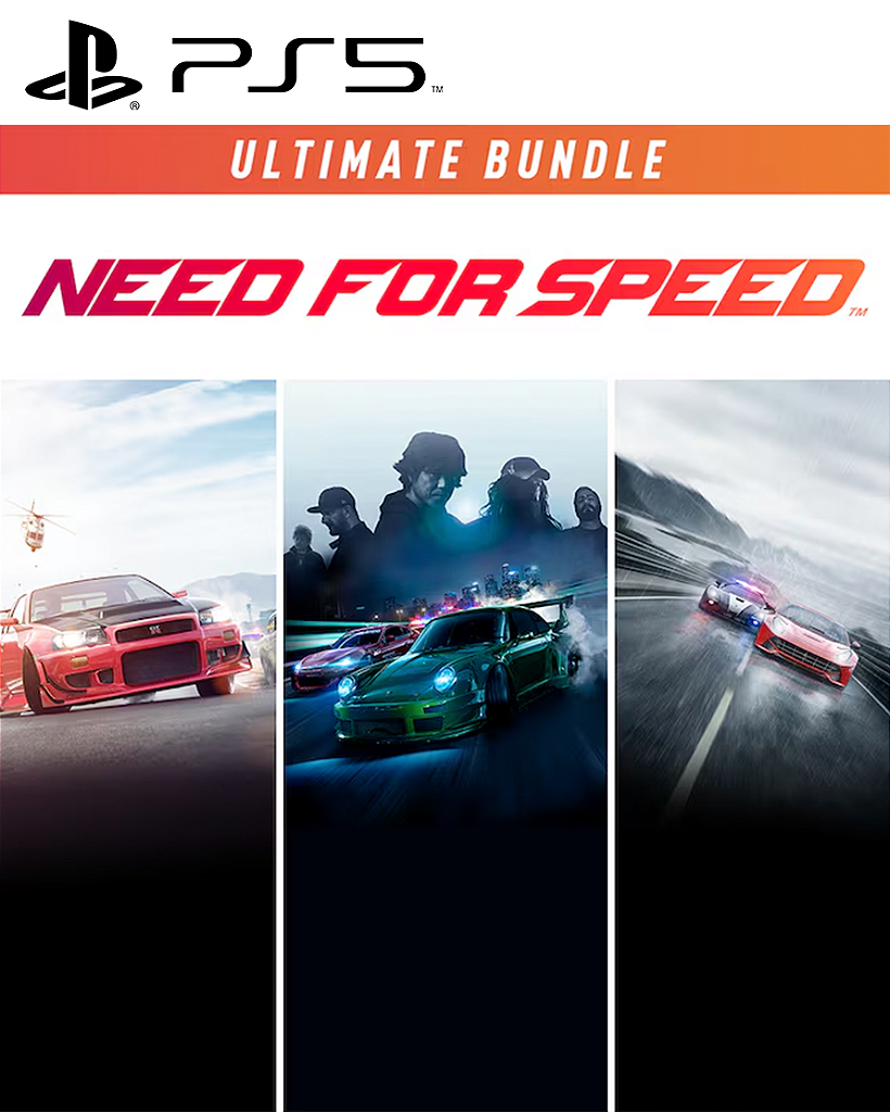 Need for Speed Conjunto Ultimate PS5 Mídia Digital