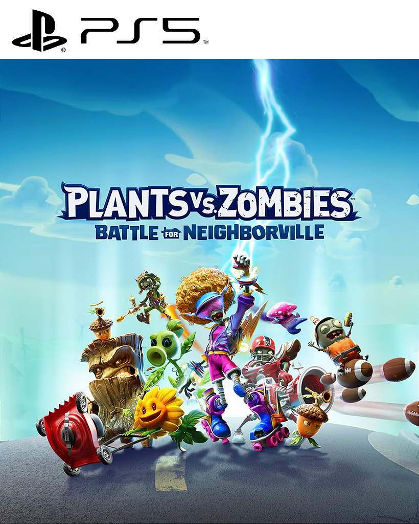 Plants vs. Zombies: Batalha por Neighborville PS5 Mídia Digital
