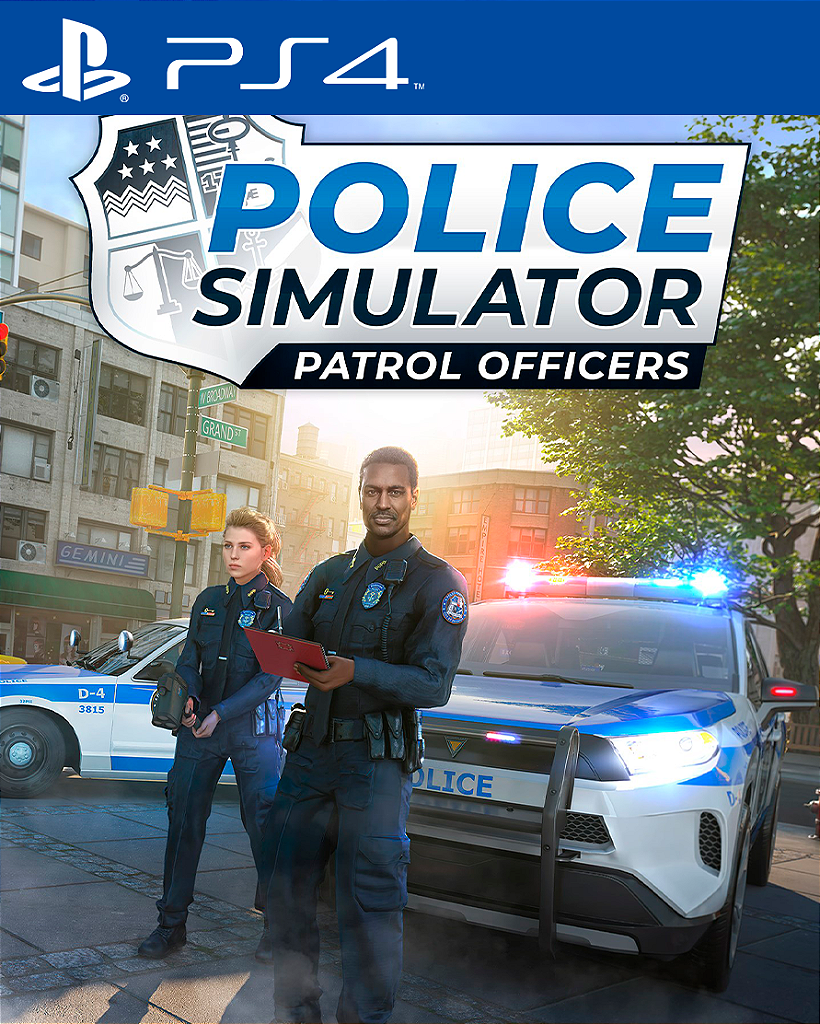 Police Simulator Patrol Officers Ps4 Mídia Digital