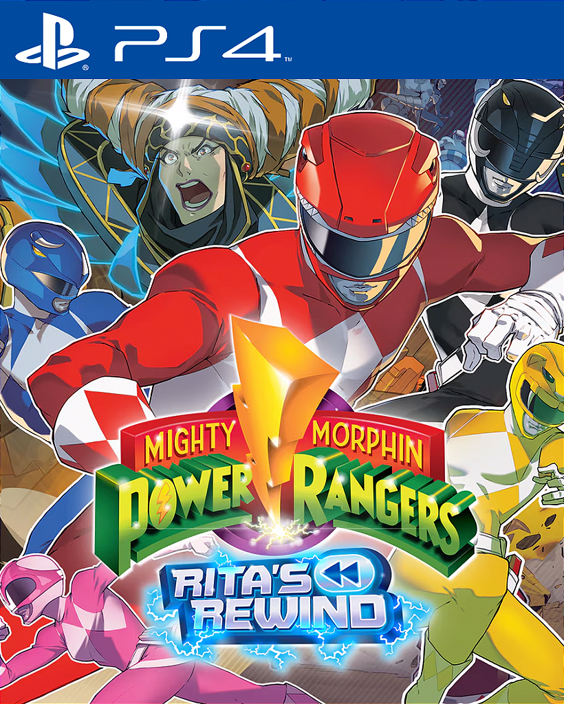 Mighty Morphin Power Rangers Ritas Rewind PS4 Mídia Digital