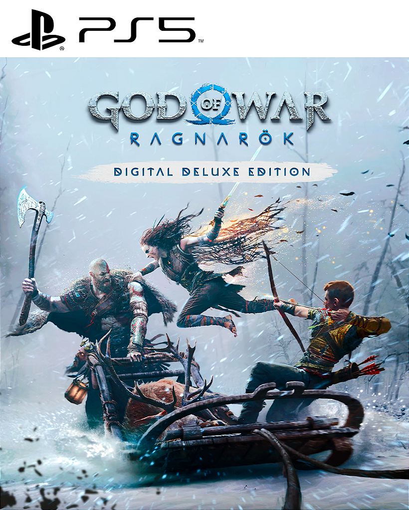 God of War Ragnarok Deluxe Edition PS5 Mídia Digital