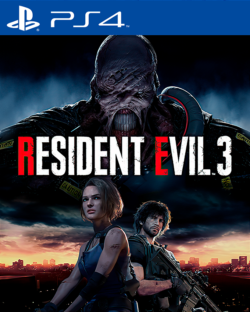 Resident Evil 3 Remake PS4 Mídia Digital