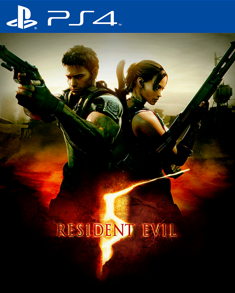 RESIDENT EVIL 5 Ps4 Mídia Digital