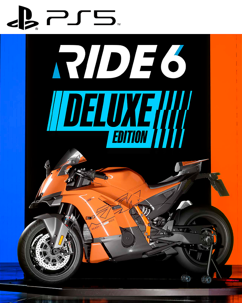 RIDE 6 Deluxe Edition PS5 Mídia Digital