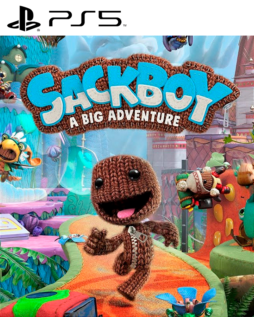 Sackboy uma Grande Aventura PS5 Mídia Digital