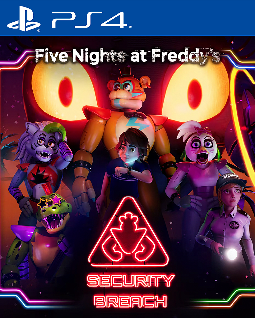 Five Nights at Freddy's Security Breach PS4 Mídia Digital