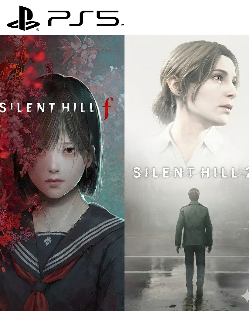 SILENT HILL 2 & SILENT HILL f Dual Pack PS5 Mídia Digital