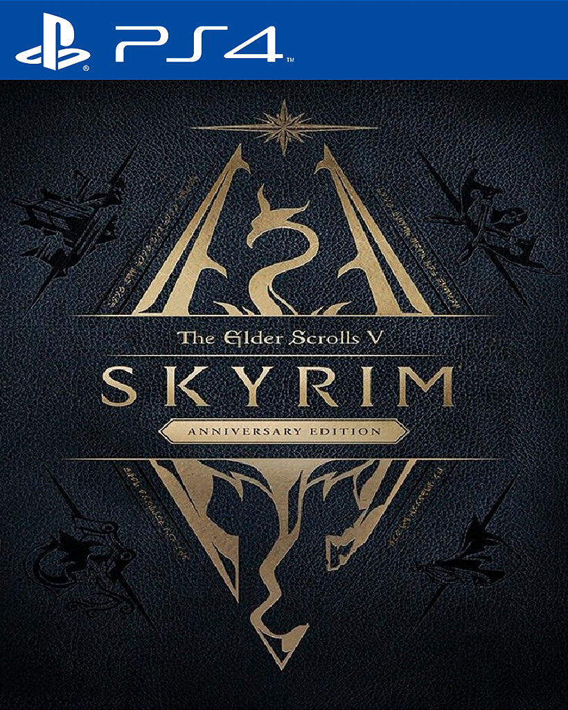 The Elder Scrolls V Skyrim Anniversary Edition PS4 Mídia Digital