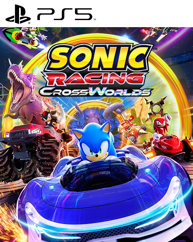 Sonic Racing: CrossWorlds PS5 Mídia Digital