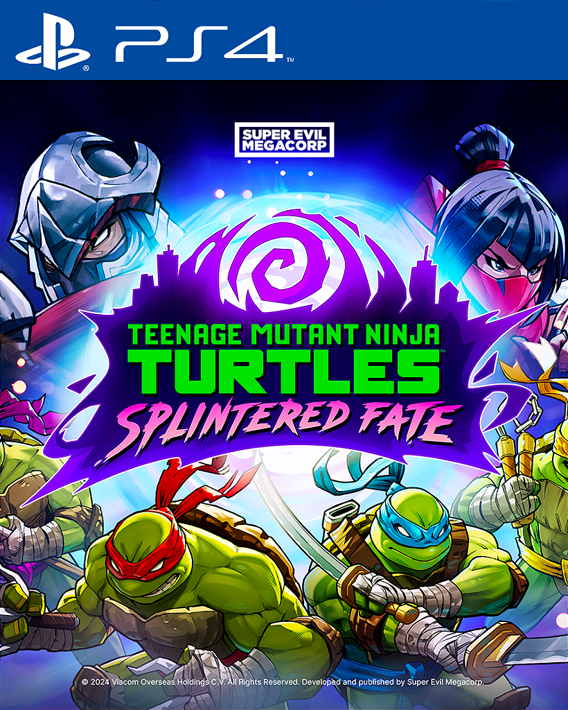 Tartarugas Ninja: O Destino de Splinter PS4 Mídia Digital