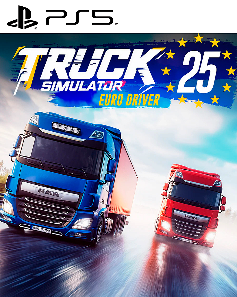 Truck Simulator 25 Euro Driver Ps5 Mídia Digital