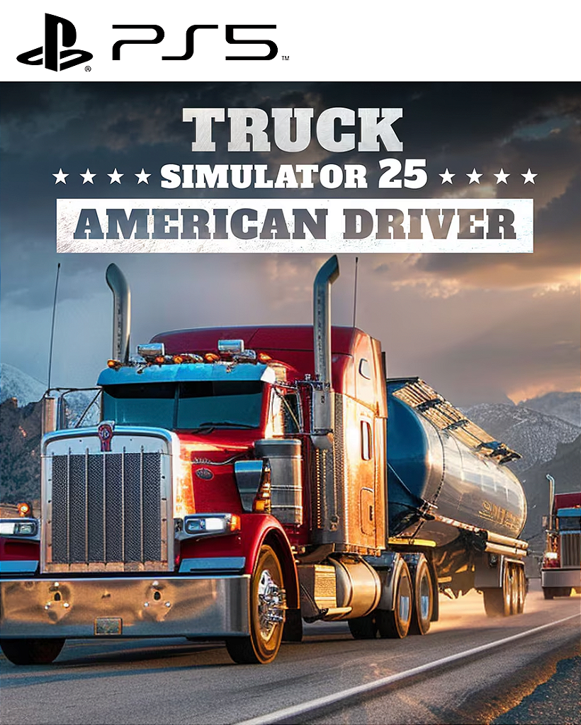 Truck Simulator 25 - American Driver PS5 MÍDIA DIGITAL